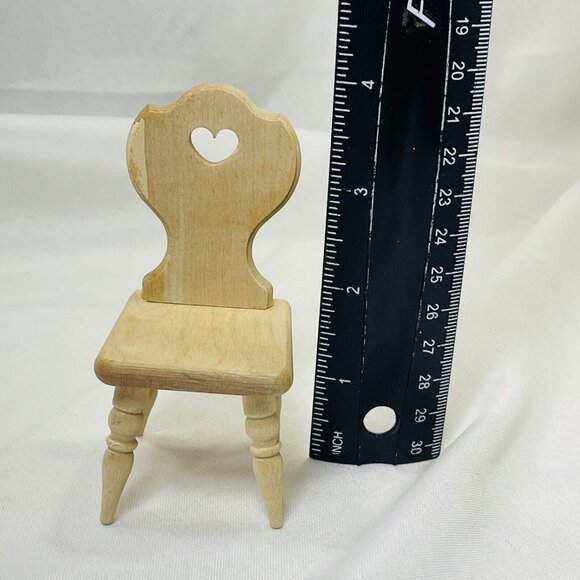 Bodo Hennig Dollhouse Stuhl Kitchen Chair 227 Kuchenstul Germany Miniature W Box - Picture 5 of 10